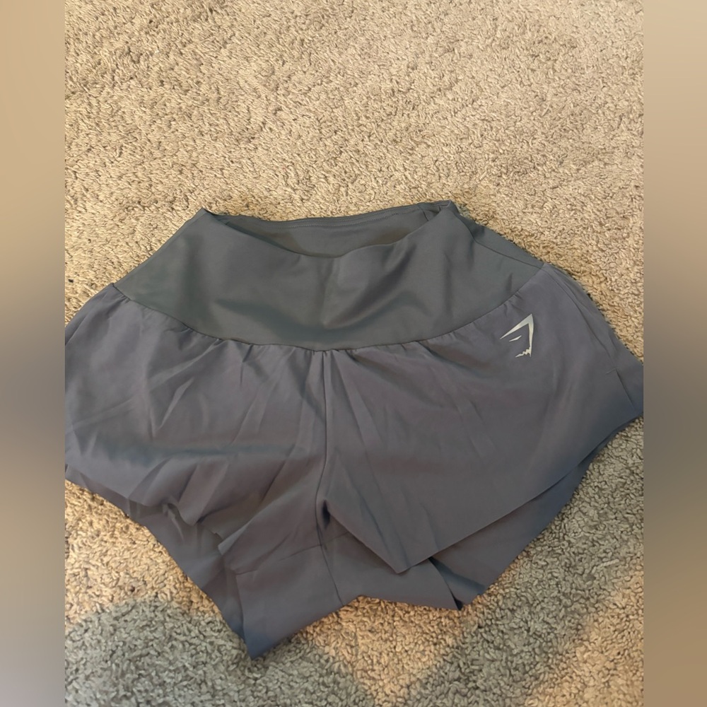 Gray gymshark workout shorts size Small